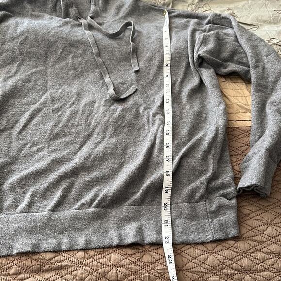 Hilary Radley | Gray Cozie Hoodie Sweater Size L - Picture 12 of 15